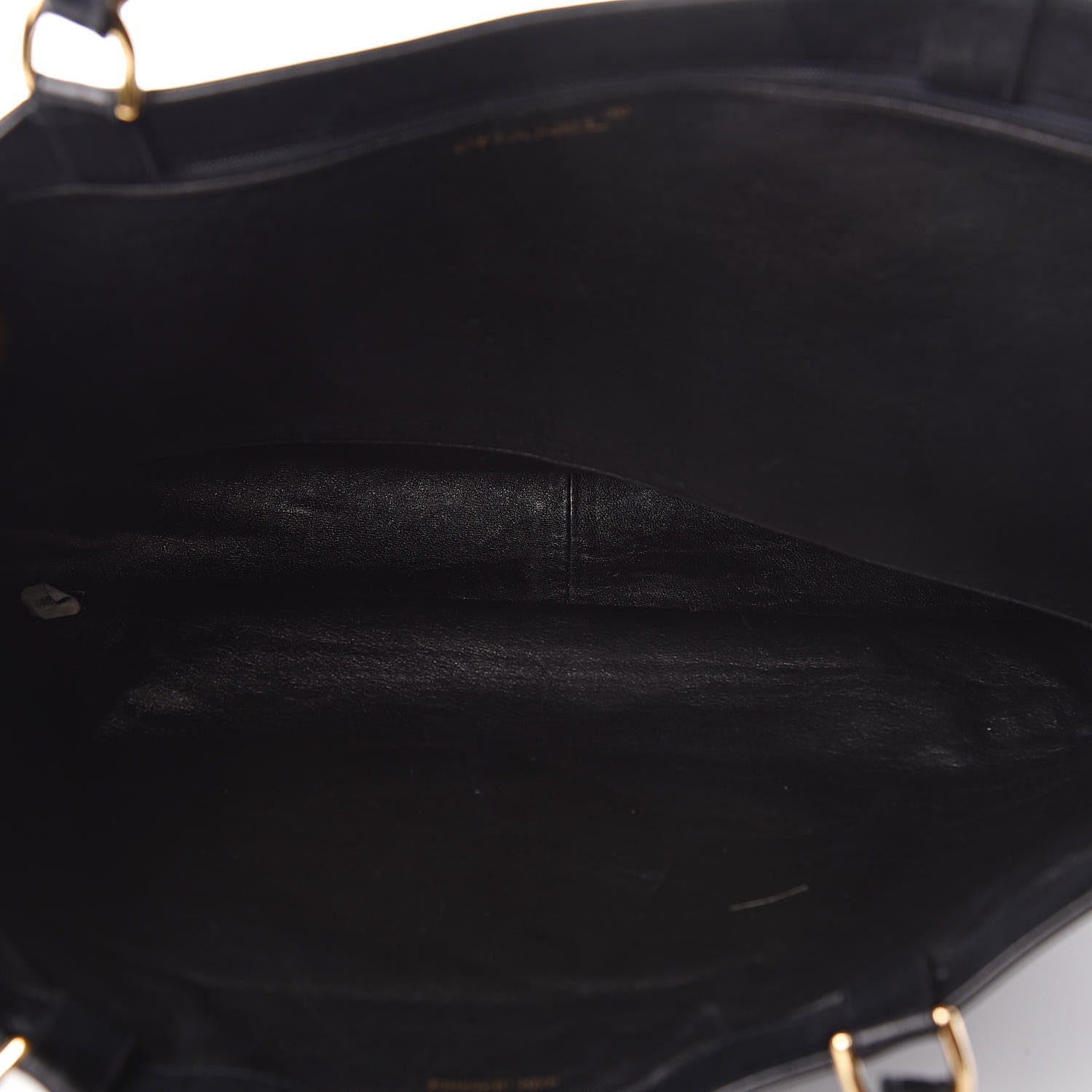 Chanel Calfskin CC Tote Black 5 of 22