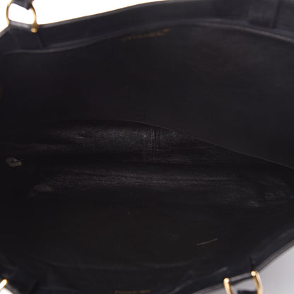 Chanel Calfskin CC Tote Black 5 of 22