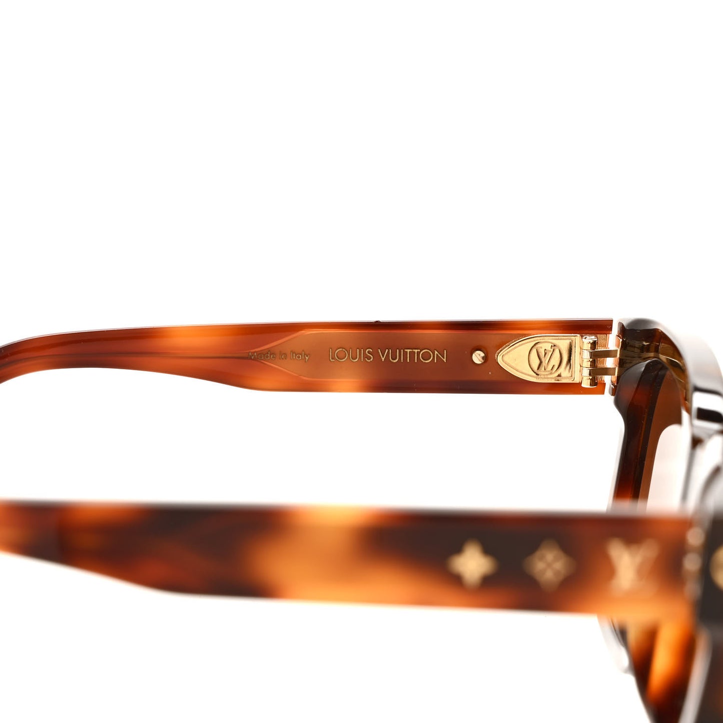 Acetate My Monogram Square Sunglasses Z1524E Dark Tortoise