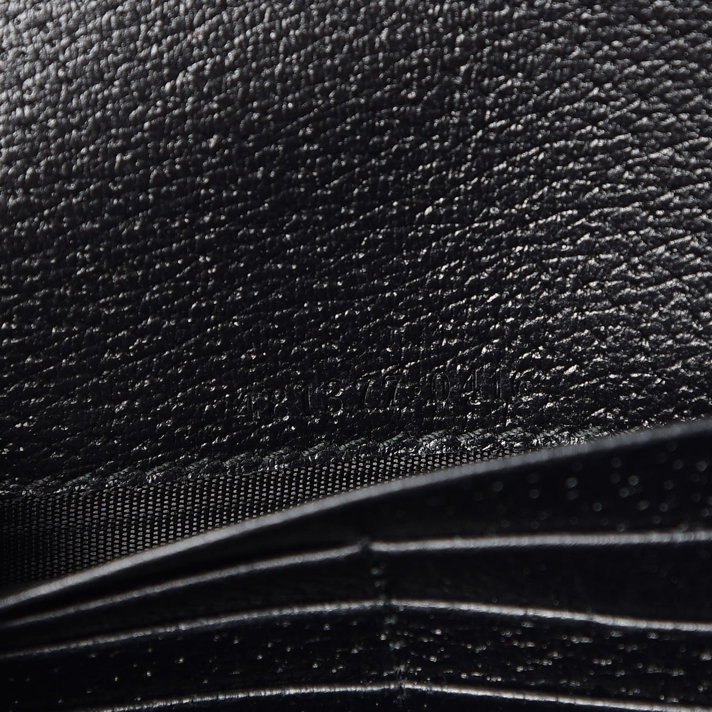 Calfskin Web Mini Dionysus Chain Wallet Black