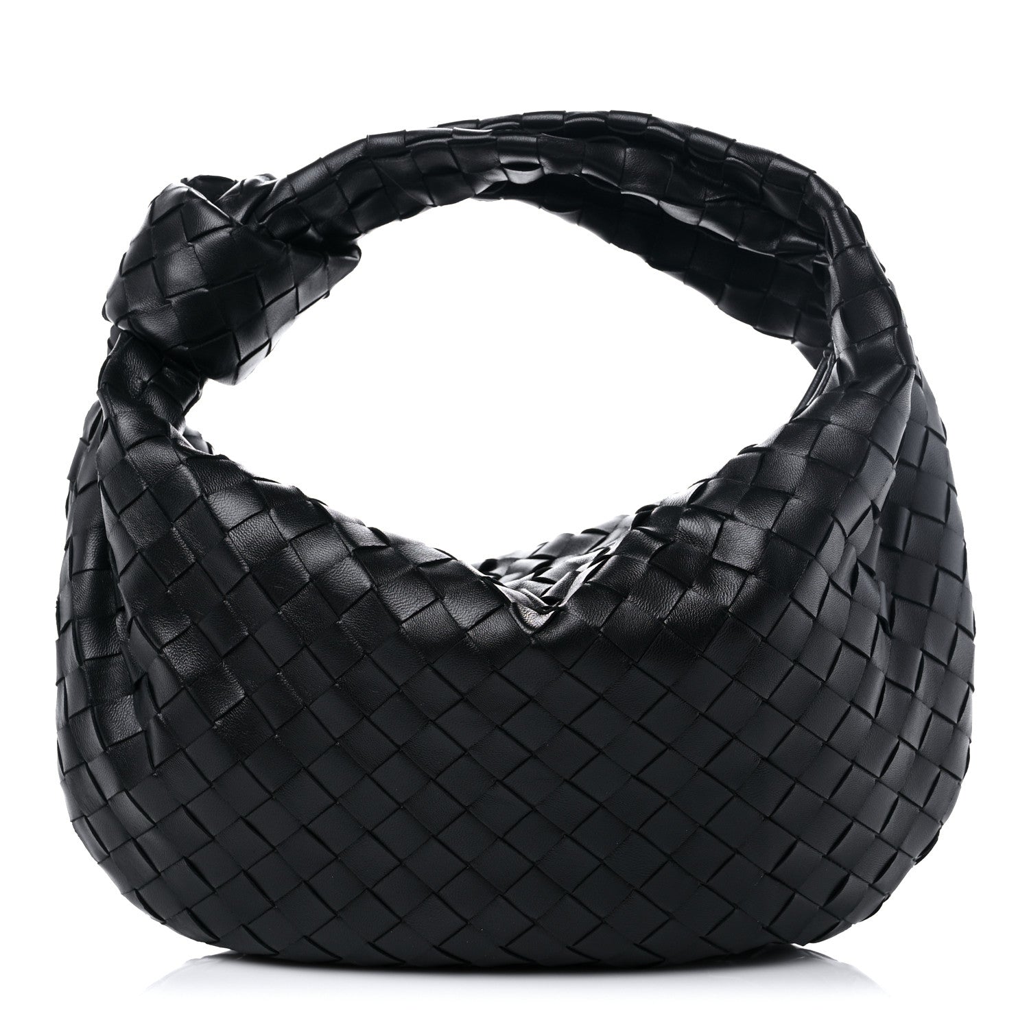 Bottega Veneta Nappa Intrecciato Teen Jodie Hobo Black 1 of 9