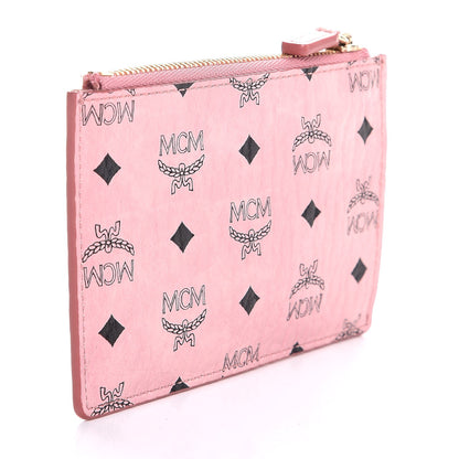 MCM Visetos Key Pouch Pink 3 of 9