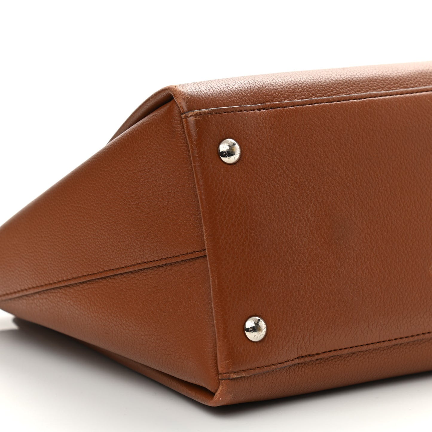 Calfskin Lockmeto Caramel Creme Black