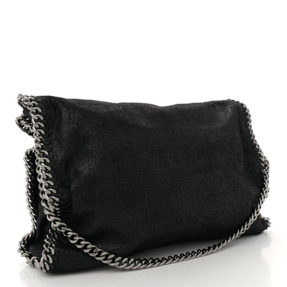 Stella McCartney Shaggy Deer Falabella Fold Over Tote Black 2 of 10