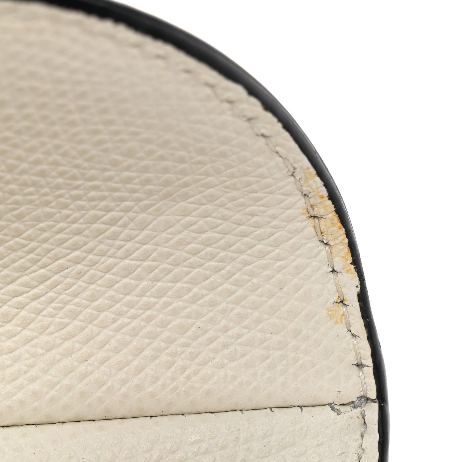 Christian Dior Grained Calfskin Mini Saddle Bag White 11 of 12