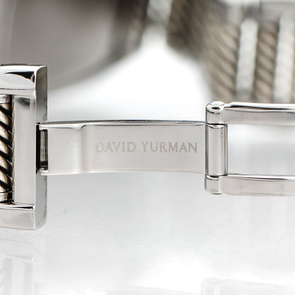David Yurman Stainless Steel Diamond Dial 25mm Thoroughbred Quartz Watch 7 of 9