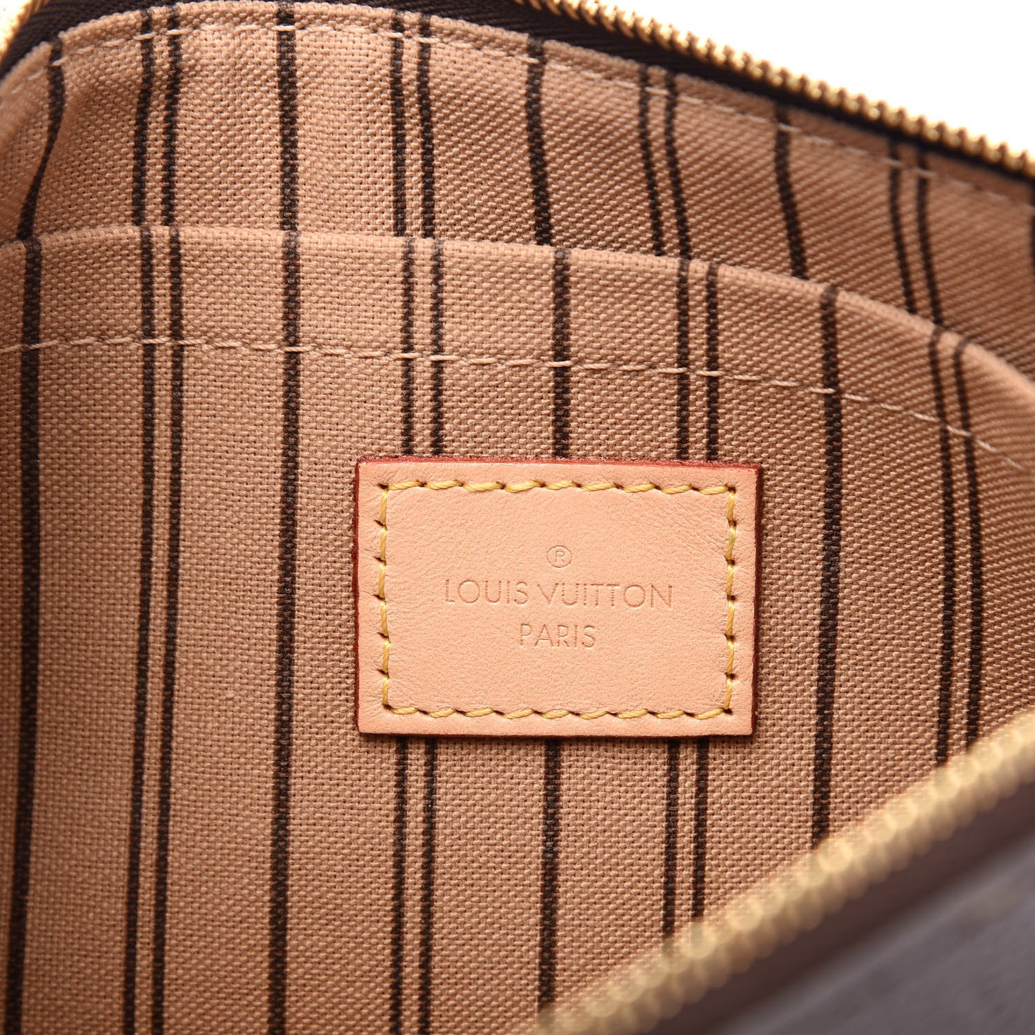 Louis Vuitton Monogram Neverfull MM GM Pochette 8 of 10