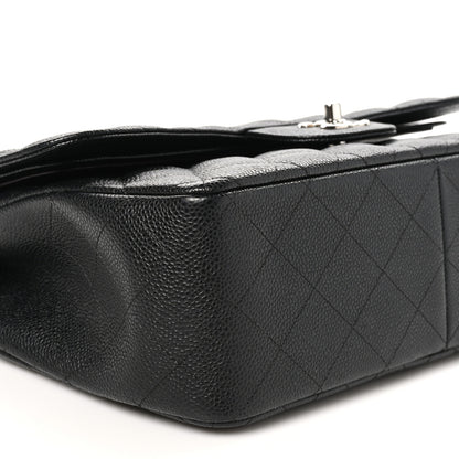 Chanel Caviar Quilted Jumbo Double Flap Black 9 of 10