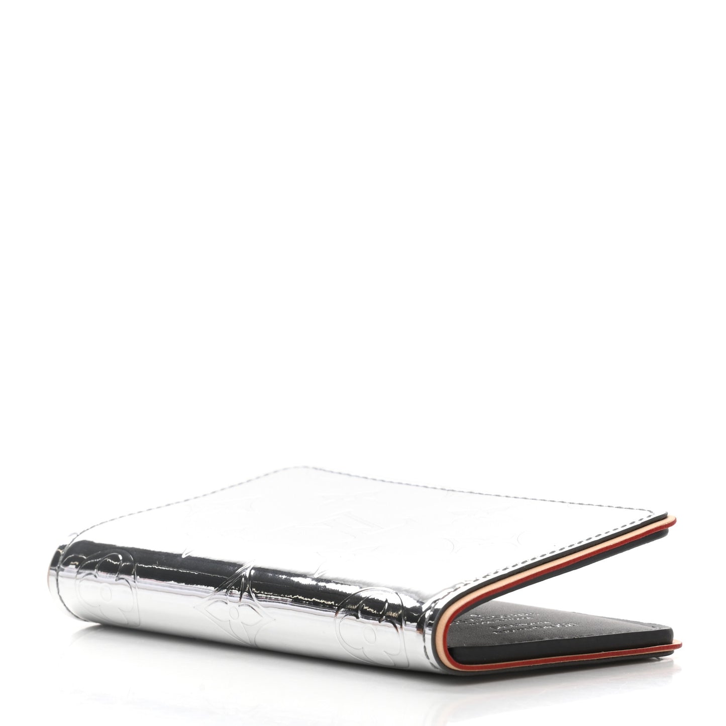 Monogram Mirror Slender Pocket Organizer