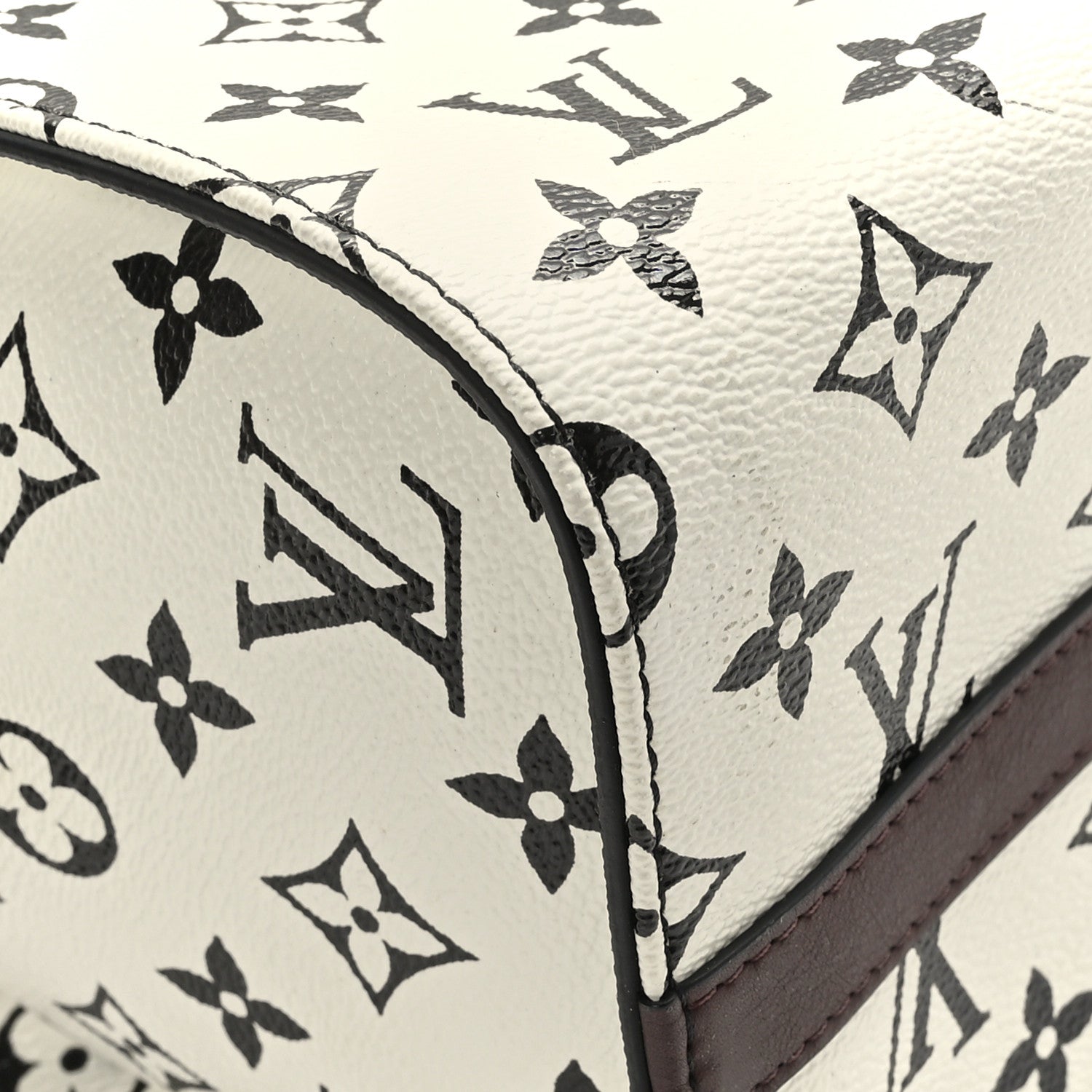 Louis Vuitton Monogram Speedy Amazon PM White Chocolat 7 of 10
