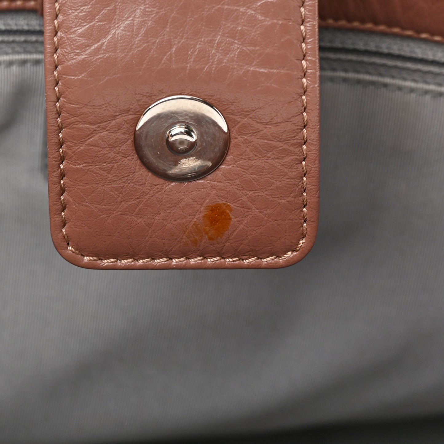 Calfskin XL Cerf Executive Shopper Tote Mauve