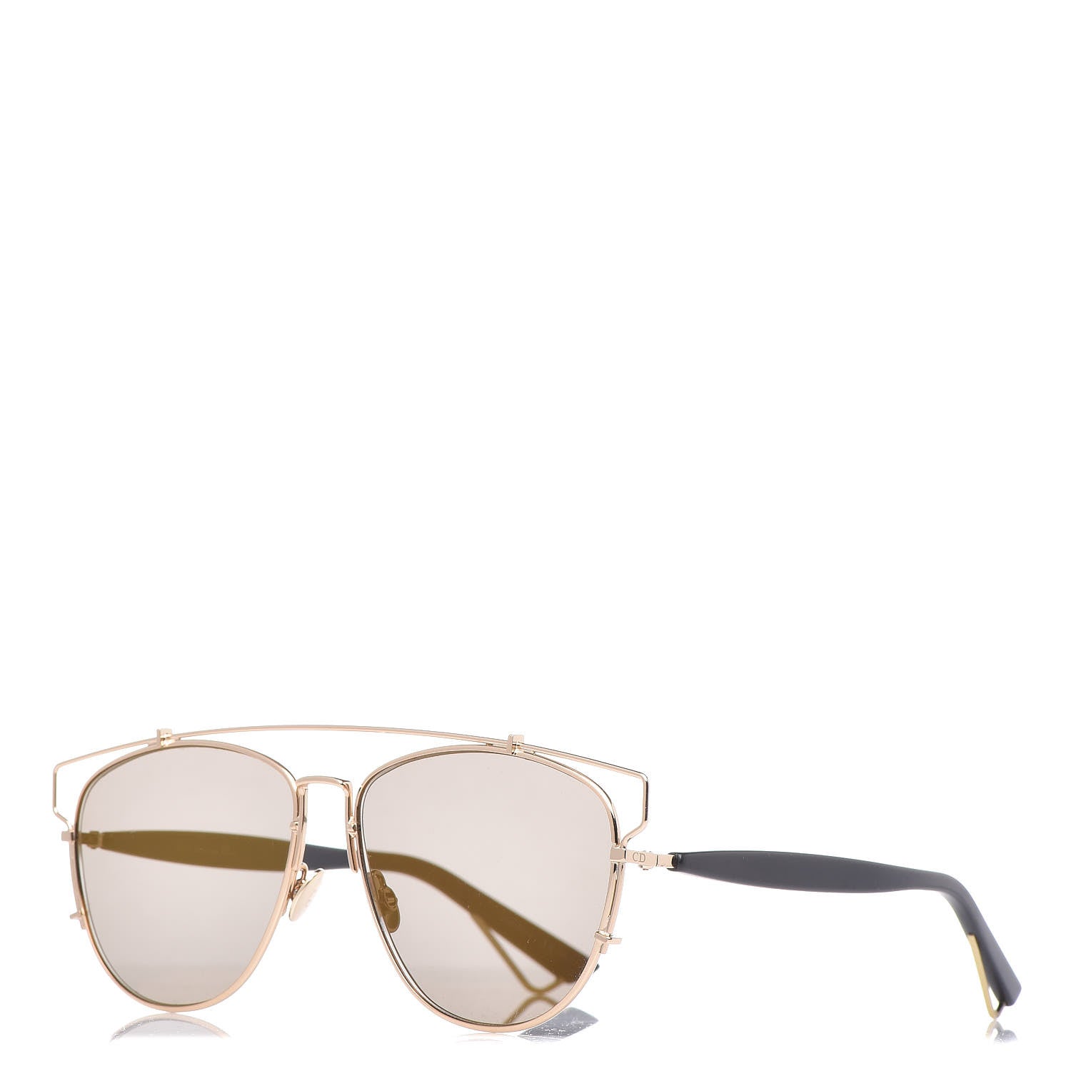 Christian Dior Technologic Sunglasses Gold 1 of 8