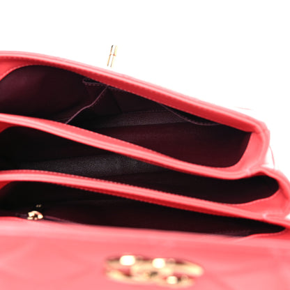 Chanel Lambskin Quilted Small Trendy CC Flap Dual Handle Bag Coral 5 of 19