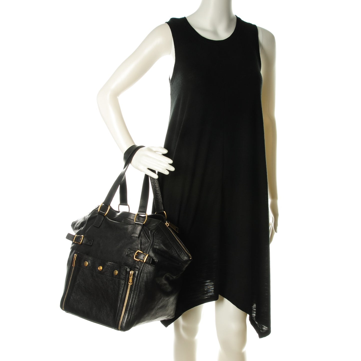 Calfskin Medium Downtown Black