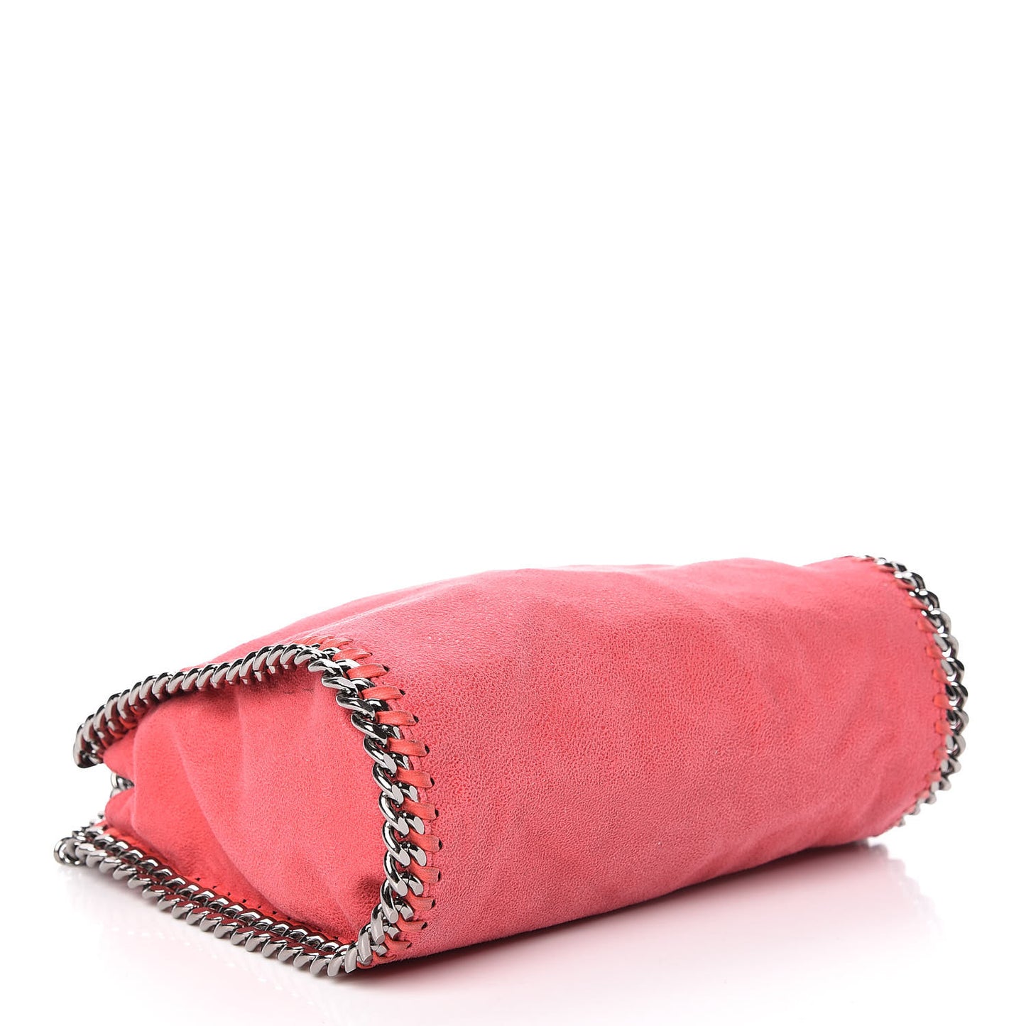Shaggy Deer Mini Falabella Fold Over Tote Pink Fluo