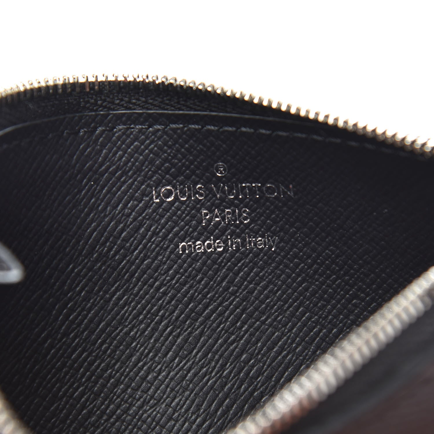 Louis Vuitton Monogram Eclipse Taiga Coin Card Holder 6 of 8