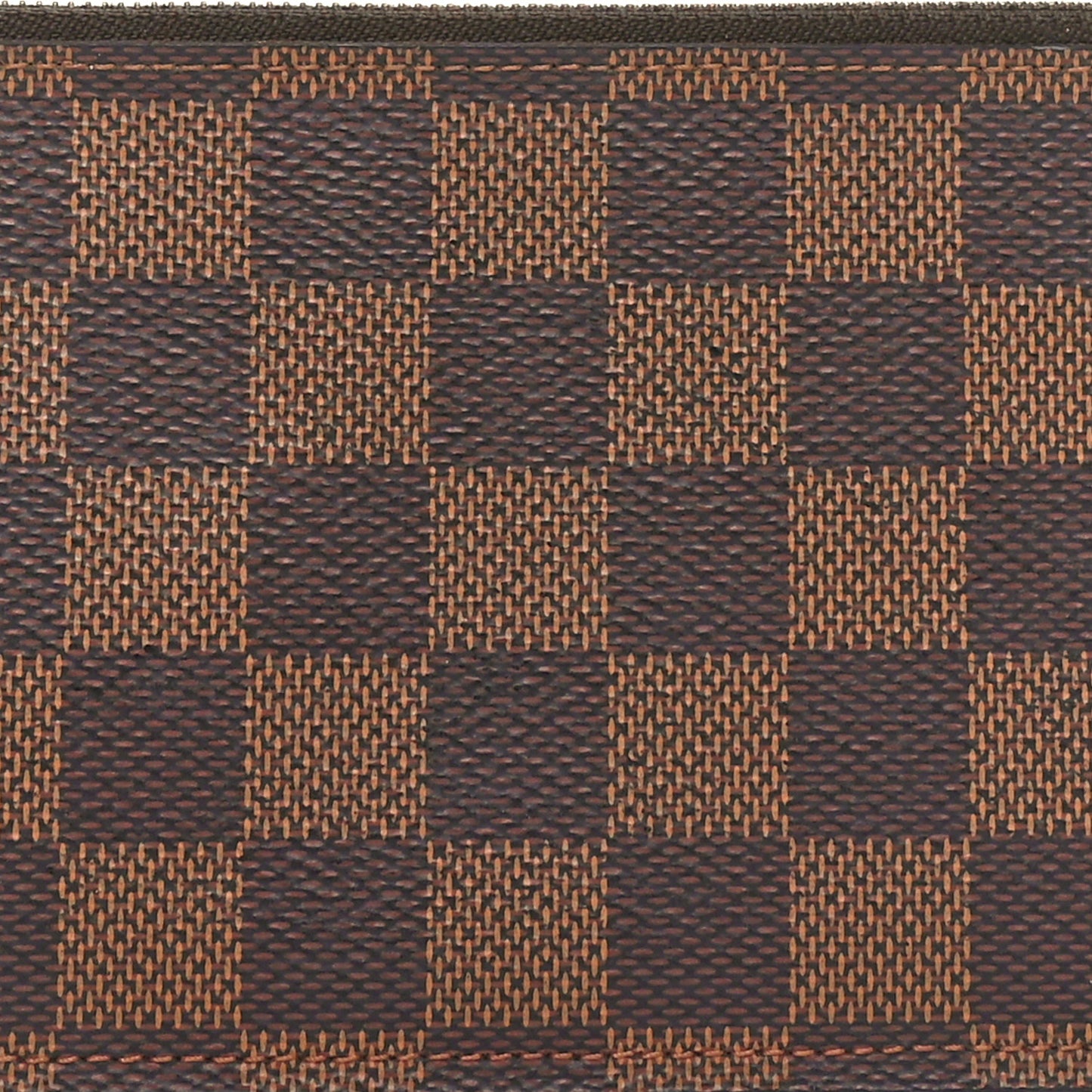 Damier Ebene Felicie Chain Wallet Zippered Insert
