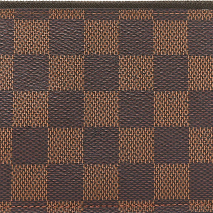 Louis Vuitton Damier Ebene Felicie Chain Wallet Zippered Insert 7 of 7