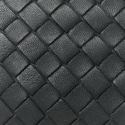 Bottega Veneta Nappa Intrecciato Small Cosmetic Pouch Black 9 of 11