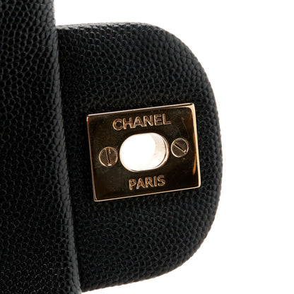 Chanel Caviar Quilted Mini Rectangular Flap Black 7 of 12