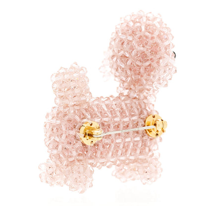 Gucci Beaded Dog Brooch Pink 5 of 6
