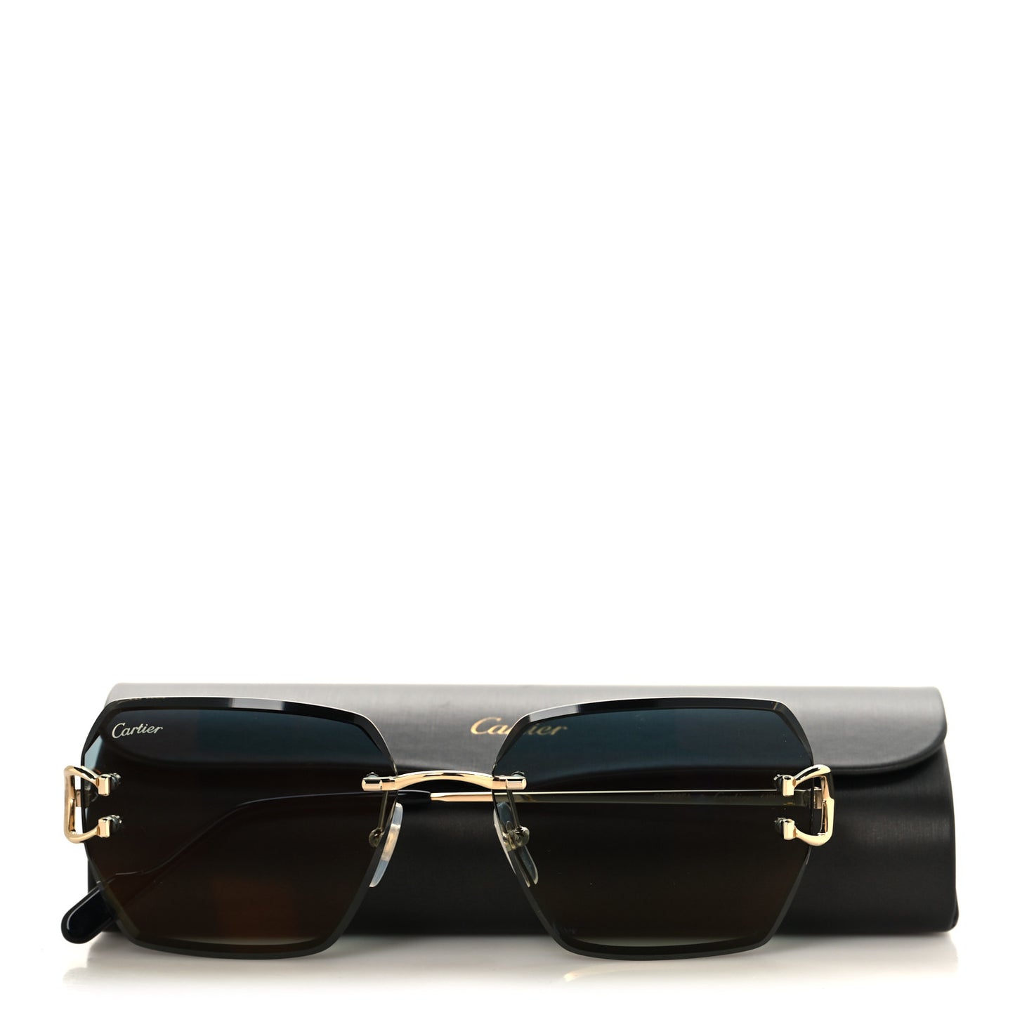 Metal C Decor Motif Sunglasses CT0466S Green