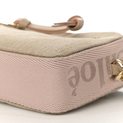 Chloe Linen Woody Belt Bag Blush Beige 10 of 13