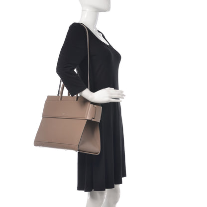 Givenchy Smooth Calfskin Medium Horizon Satchel Mastic 2 of 8