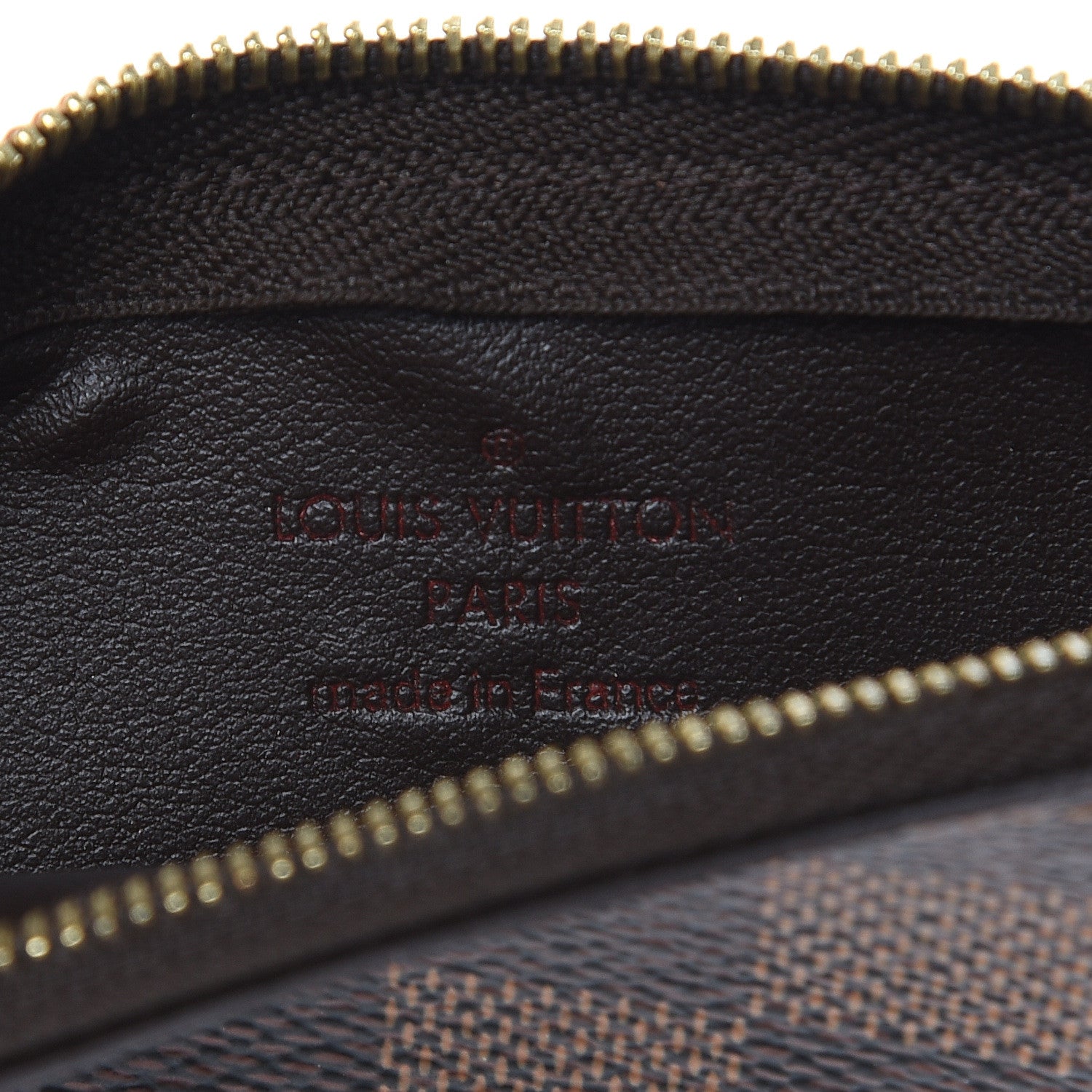 Louis Vuitton Damier Ebene Josephine Wallet Zippered Insert 6 of 6