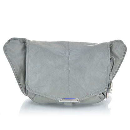 Alexander Wang Leather Iris Messenger Bag Grey 1 of 8