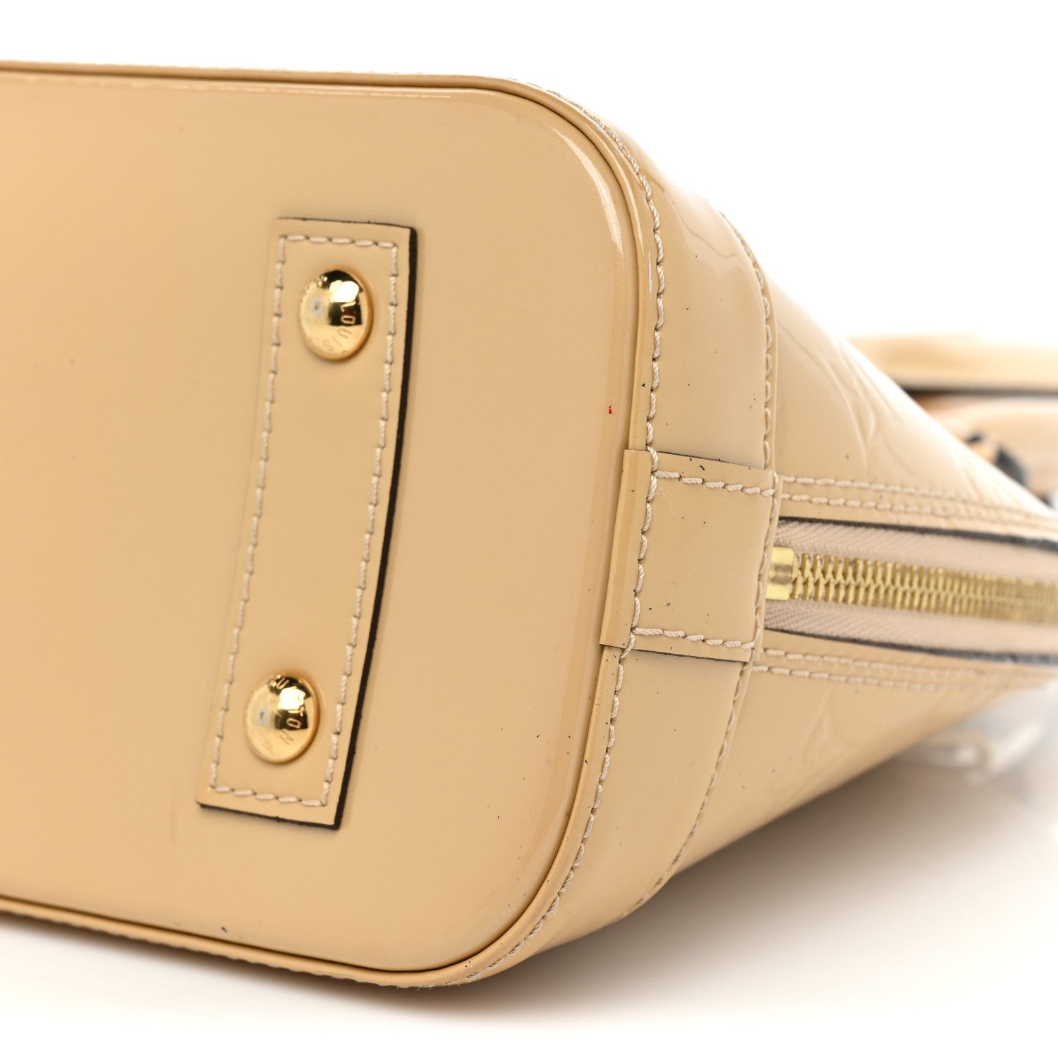 Louis Vuitton Vernis Alma BB Dune 7 of 15
