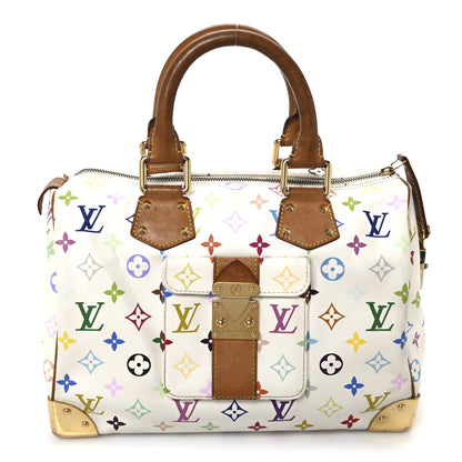 Louis Vuitton Monogram Multicolor Speedy 30 White 1 of 17