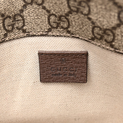 Gucci GG Supreme Monogram Neo Vintage Web Belt Bag Brown 6 of 10
