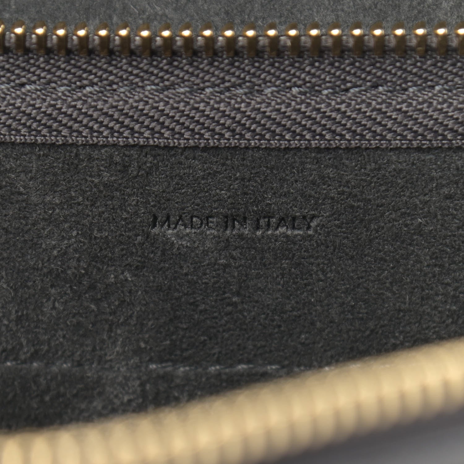Celine Grained Calfskin Nano Belt Bag Grey 7 of 9