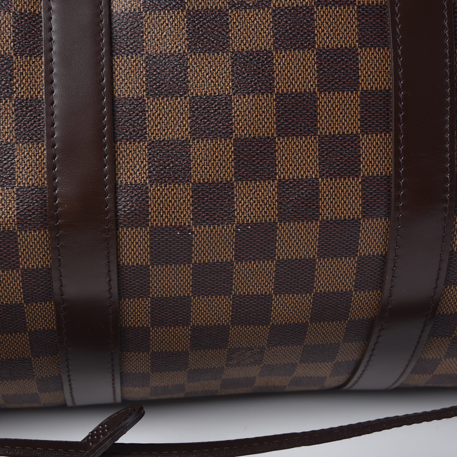 Louis Vuitton Damier Ebene Keepall Bandouliere 55 9 of 12