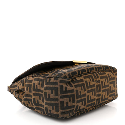 Fendi Zucca Vitello Artic Messenger Bag Tobacco Castagna 4 of 10