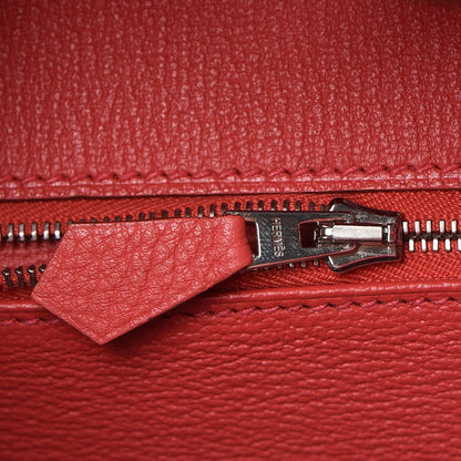 Hermes Taurillon Clemence Birkin 35 Bougainvillea 9 of 33