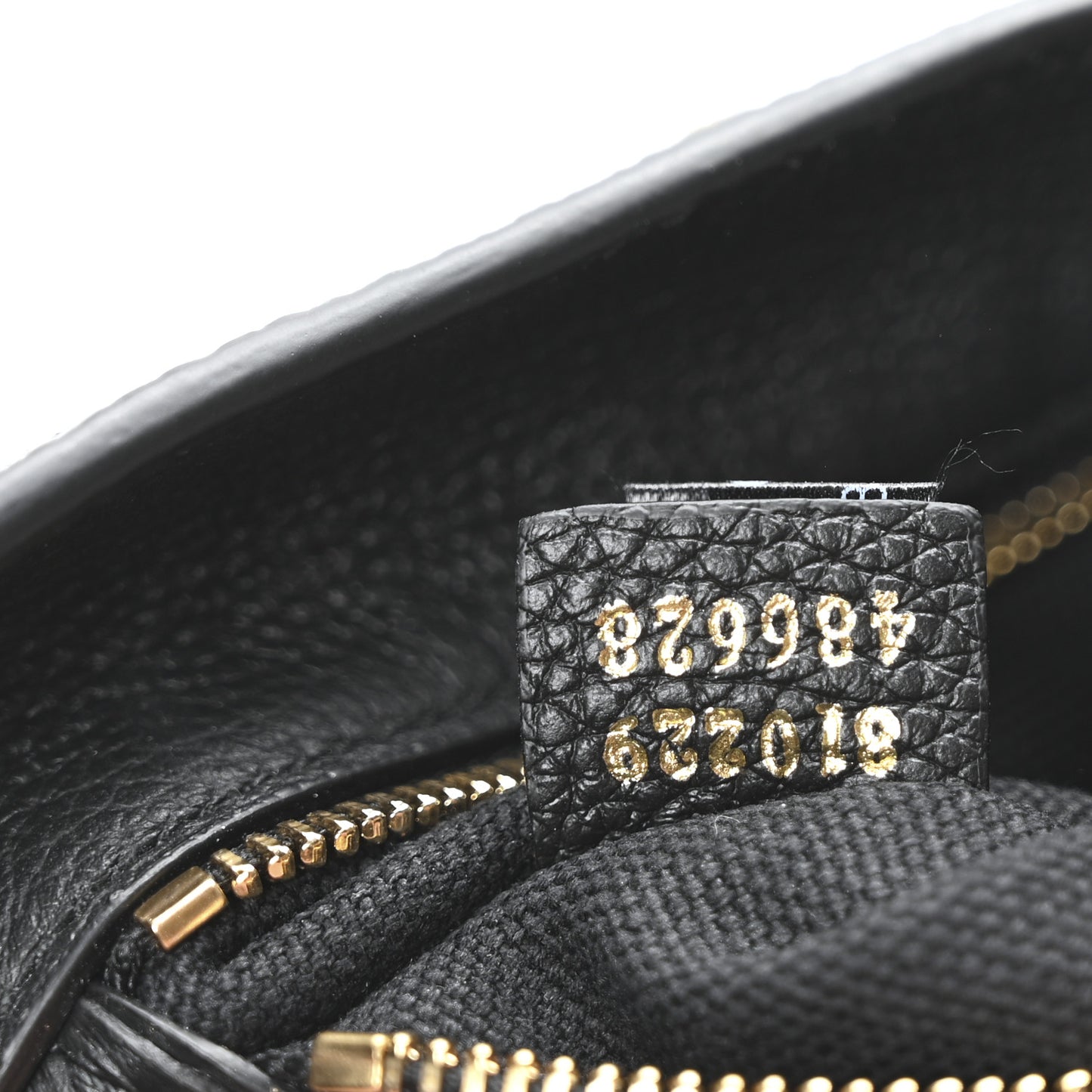 Pebbled Calfskin Large Jackie 1961 Hobo Black