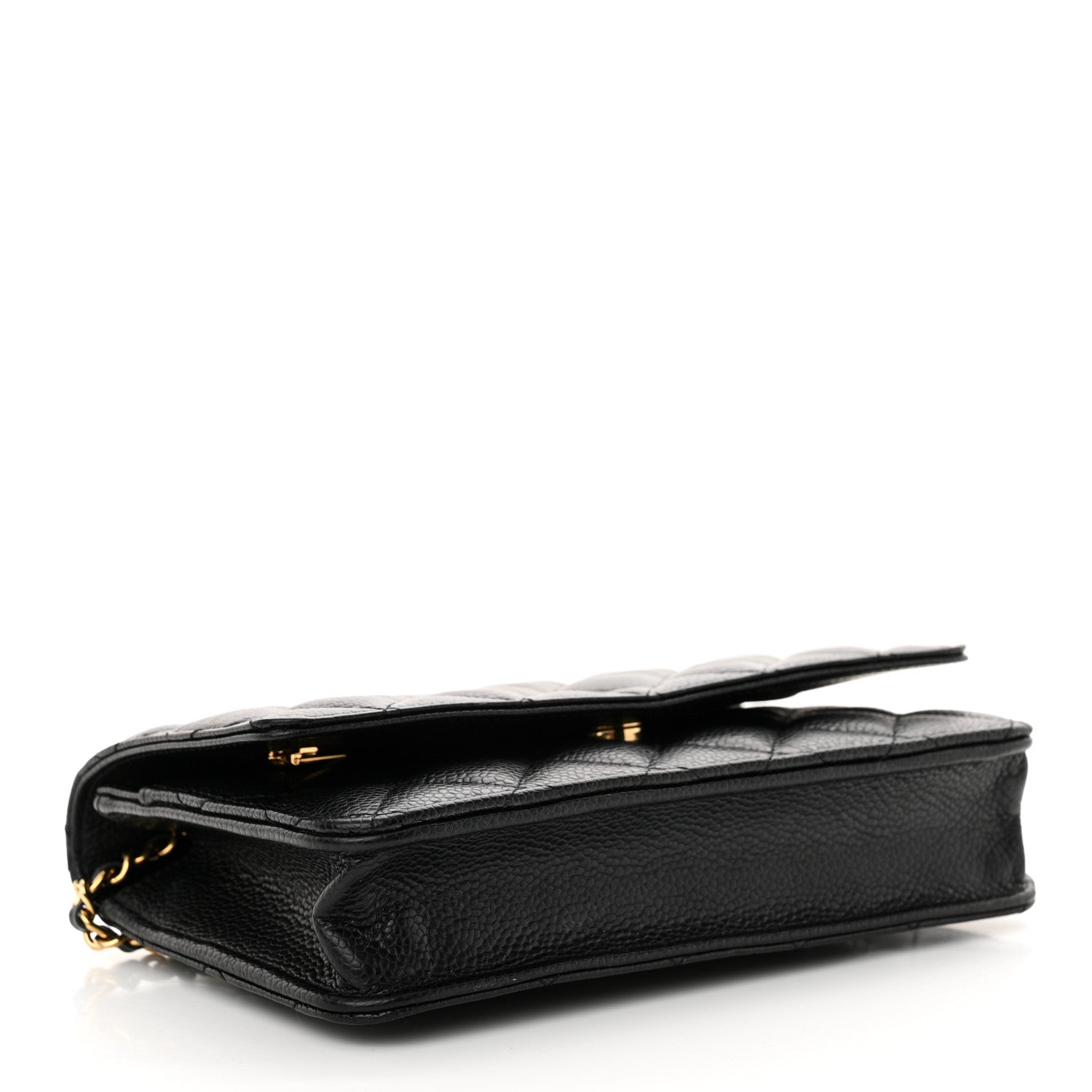 Chanel Caviar Quilted Wallet on Chain WOC Black 4 of 13