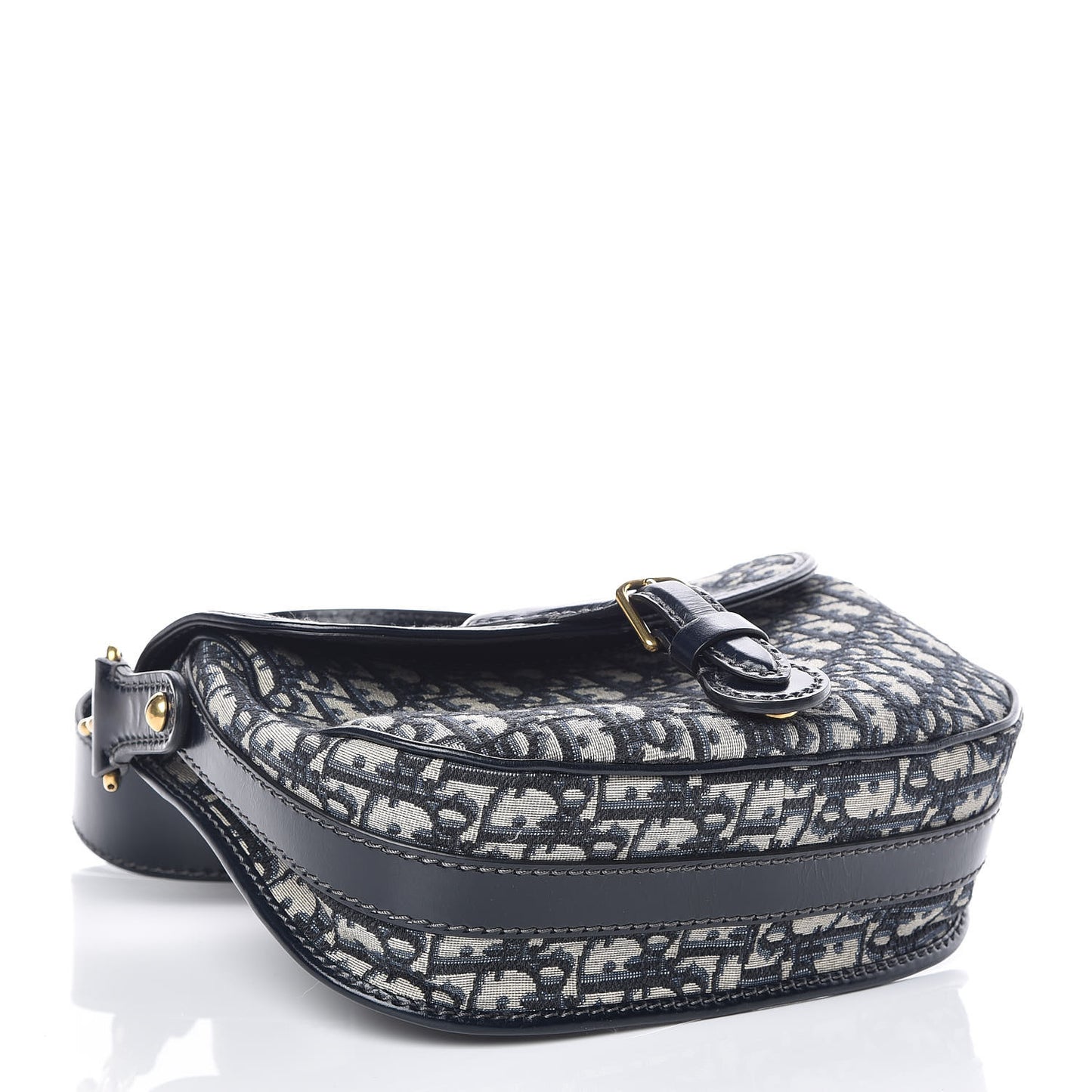 Oblique Crossbody Navy Blue