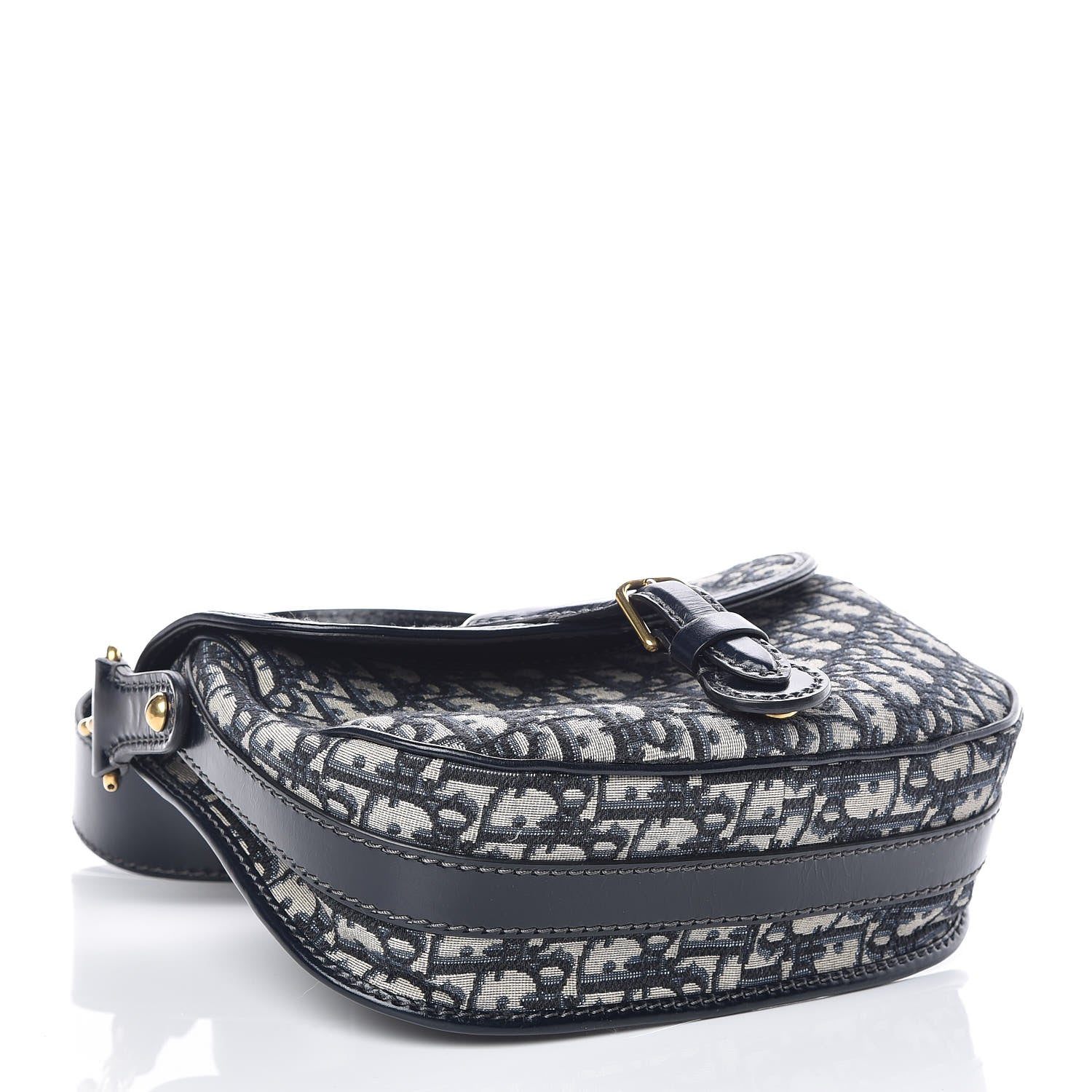 Christian Dior Oblique Crossbody Navy Blue 4 of 8