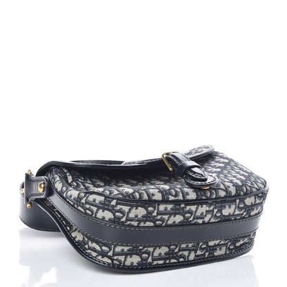 Christian Dior Oblique Crossbody Navy Blue 4 of 8