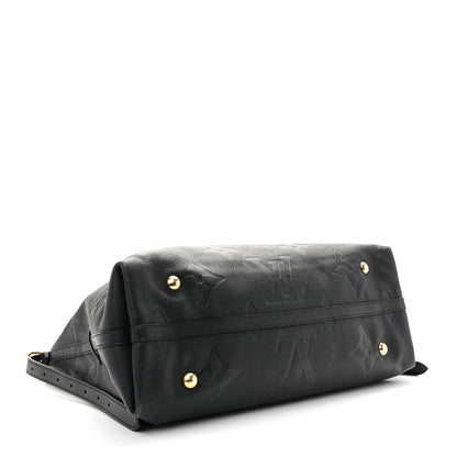 Louis Vuitton Empreinte Monogram Giant CarryAll MM Black 3 of 12