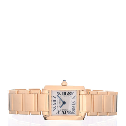 Cartier 18K Yellow Gold 20mm Tank Francaise Quartz Watch 2 of 4