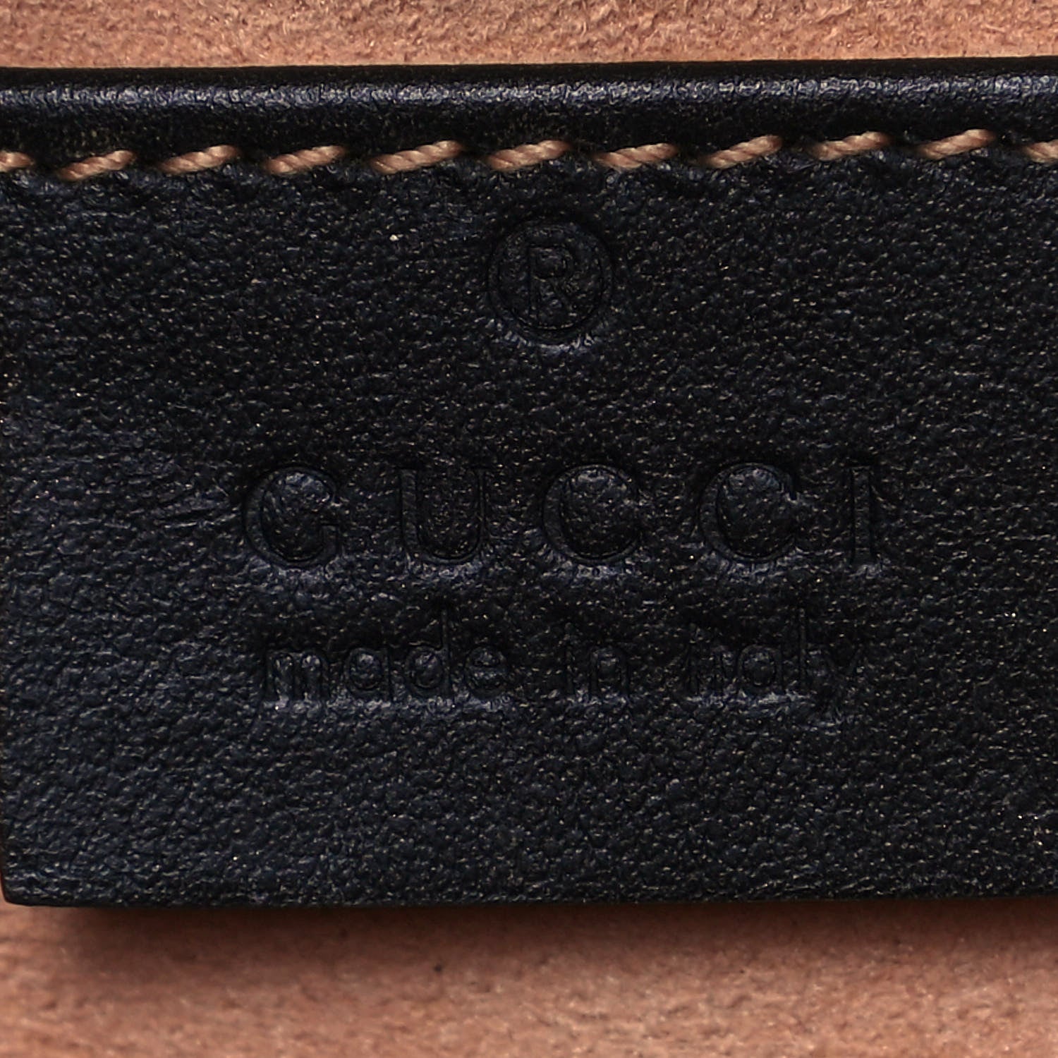Gucci Calfskin Matelasse Small GG Marmont Chain Shoulder Bag Black 6 of 16