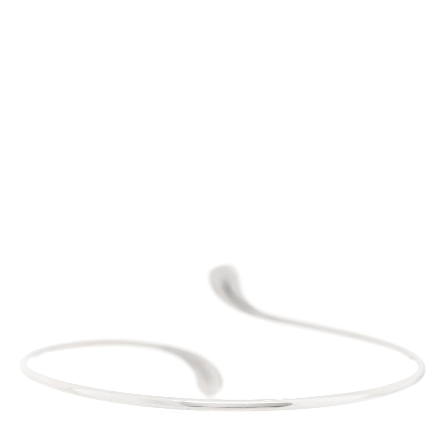 Sterling Silver Elsa Peretti Teardrop Bangle Bracelet