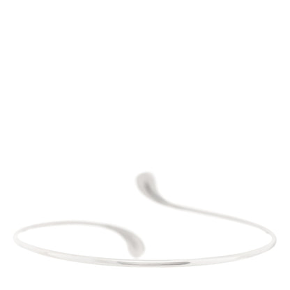 Tiffany Sterling Silver Elsa Peretti Teardrop Bangle Bracelet 2 of 3