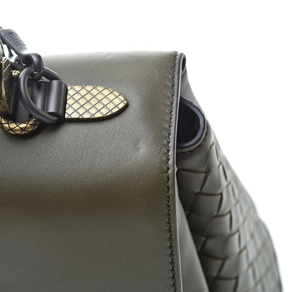 Bottega Veneta Nappa Medium Piazza Bag Mustard 12 of 13