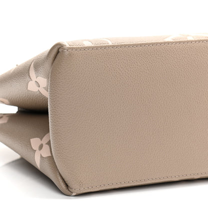 Louis Vuitton Empreinte Monogram Giant Petit Palais Tourterelle Creme 10 of 15