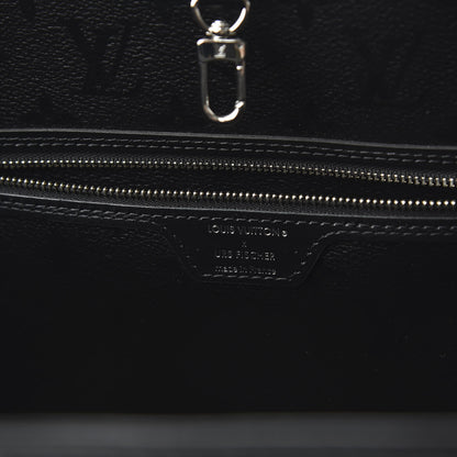 Louis Vuitton X UF Tufted Monogram Neverfull MM Black White 9 of 10
